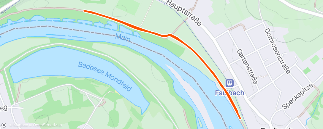 Mapa de la actividad, Spaziergang