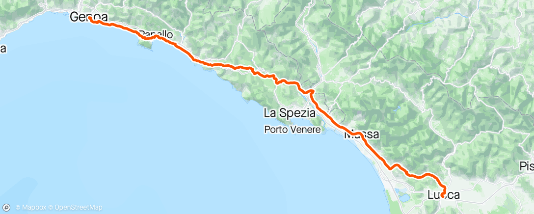 Map of the activity, #5 Giro 🇮🇹
