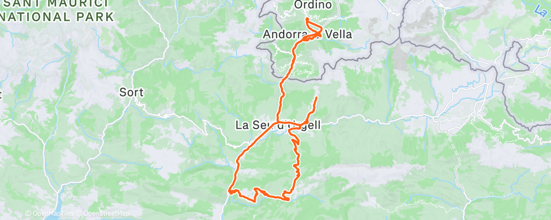 Map of the activity, Long one, ready for Camp