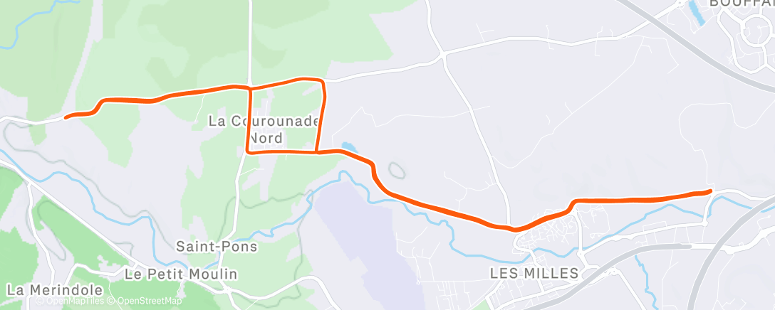 Map of the activity, Séance Marathoniack : Prom J-7