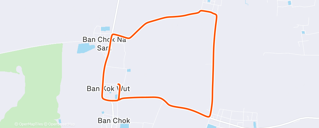 Map of the activity, Afternoon Ride