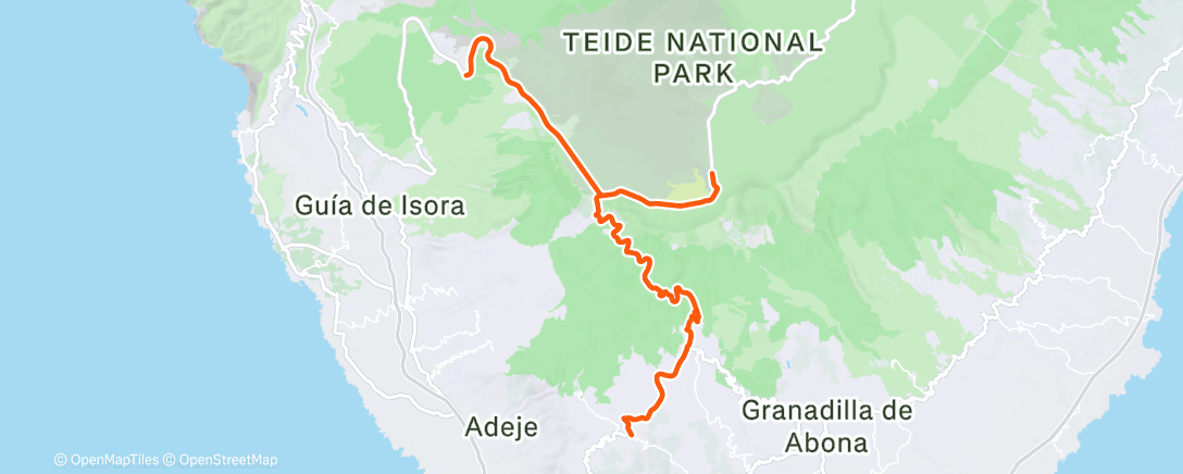 Map of the activity, Fahrt am Morgen