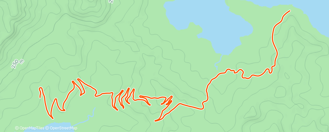 Map of the activity, Zwift - 2X20 on Road to Sky in Watopia