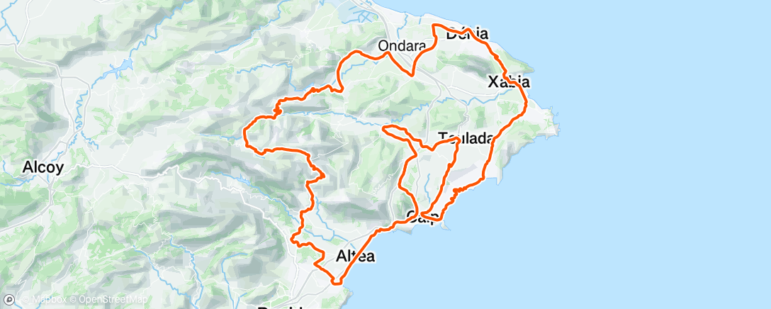 Map of the activity, TC december 🇪🇸: 10