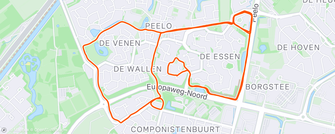Map of the activity, 400 - 600 - 800 - 1000 - 800 - 600 m z3 P: 2’ w/d met Sven