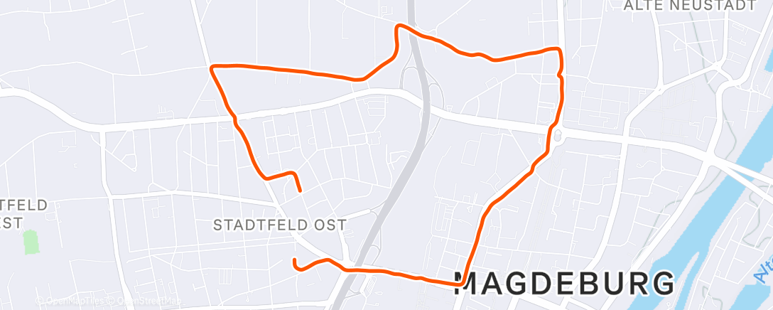 Map of the activity, Auftakt  HFZ 2