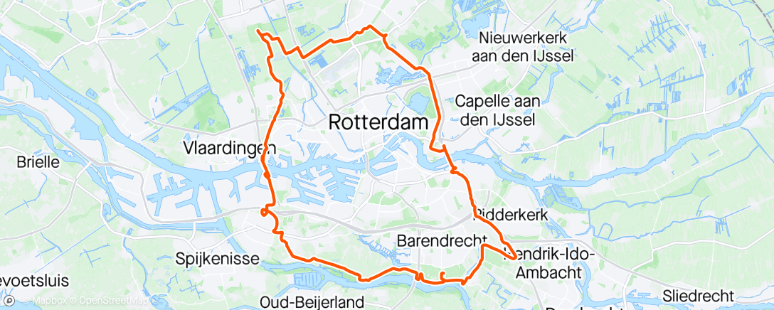 Map of the activity, Beneluxtunnel-Brienenoordbrug