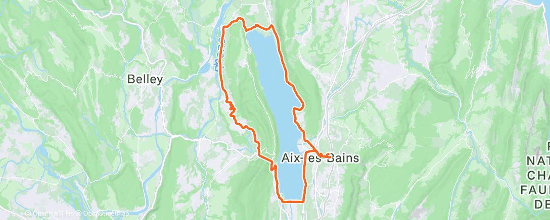 Map of the activity, La 1ère avec la team