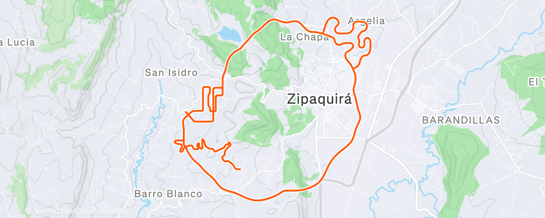 Карта физической активности (Community Racing Club (CAT 1 PTO 14))