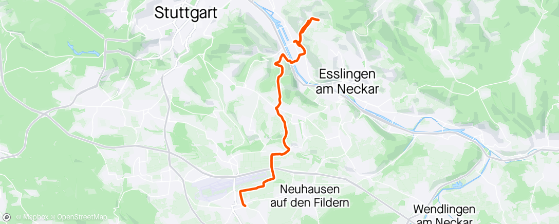 Map of the activity, Schorle Tour