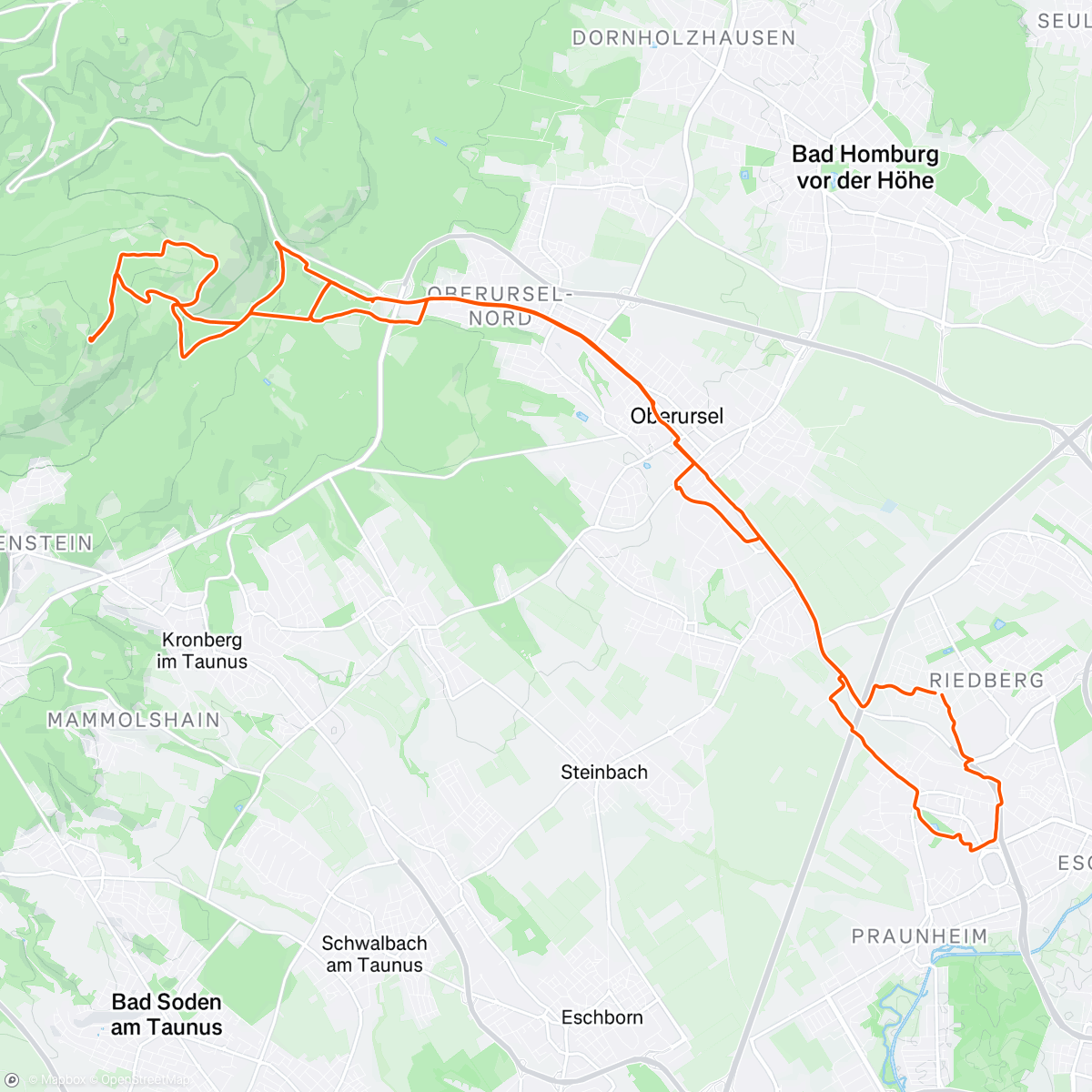 Map of the activity, Rapha500 - Teil 4