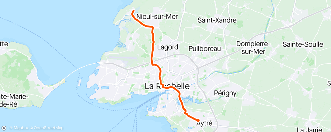 Map of the activity, Bike2Work 🚴‍♂️ #57