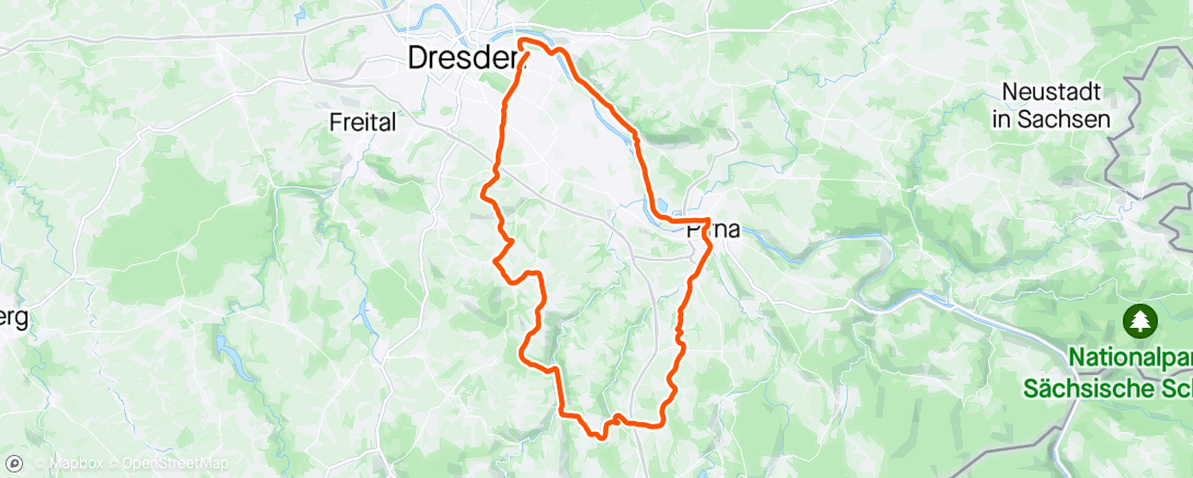 Map of the activity, Eis am Steuer ☀️