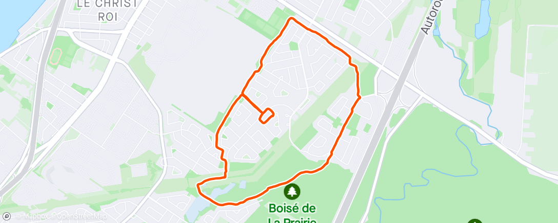 Map of the activity, Balisage pour samedi ✅️