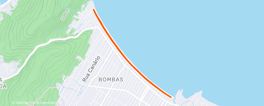 Карта физической активности (Corrida matinal)