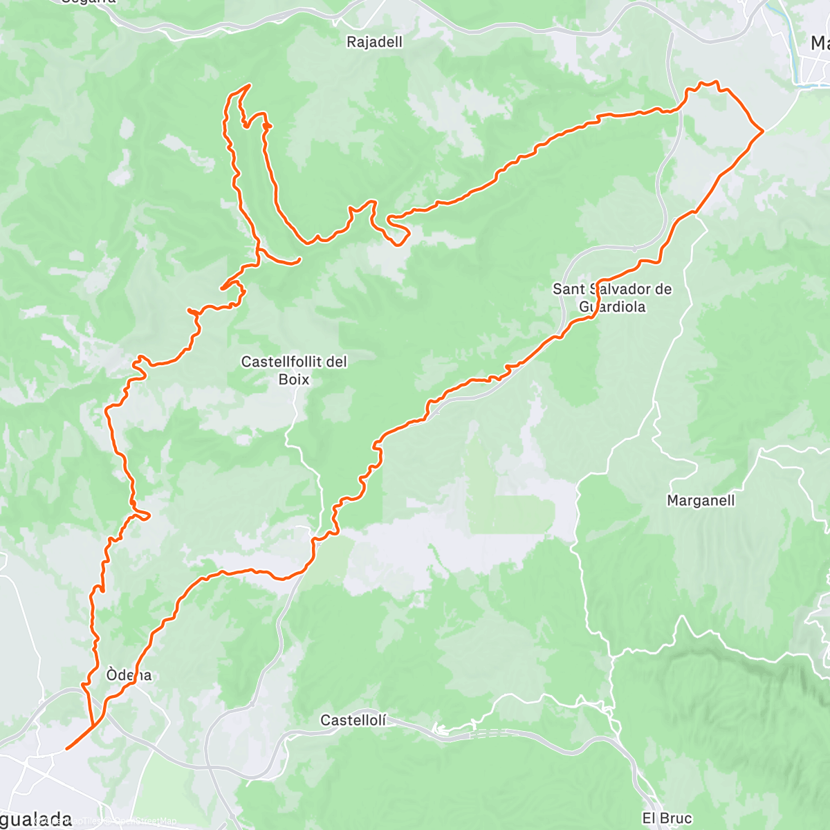 Карта физической активности (Havia de ser un ☕️ i 🥐 , i ni una cosa ni l’altre 🥲)