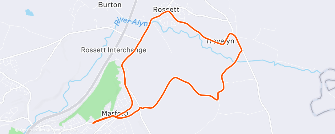 Map of the activity, ☔️