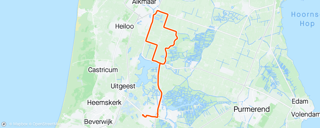 Map of the activity, De beentjes losdraaien