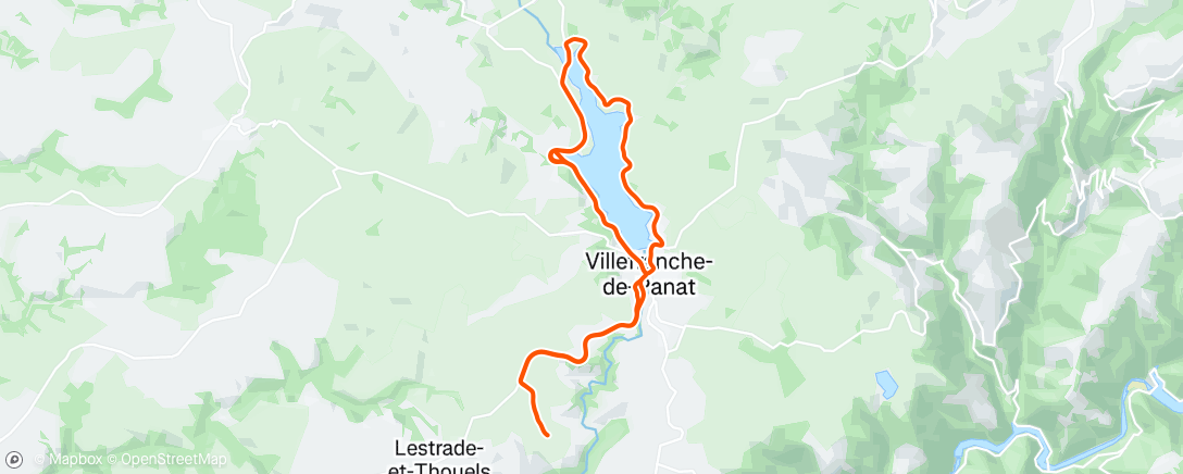 Carte de l'activité