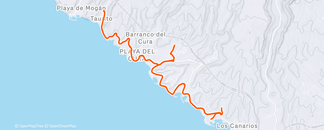 Map of the activity, Morning Ride