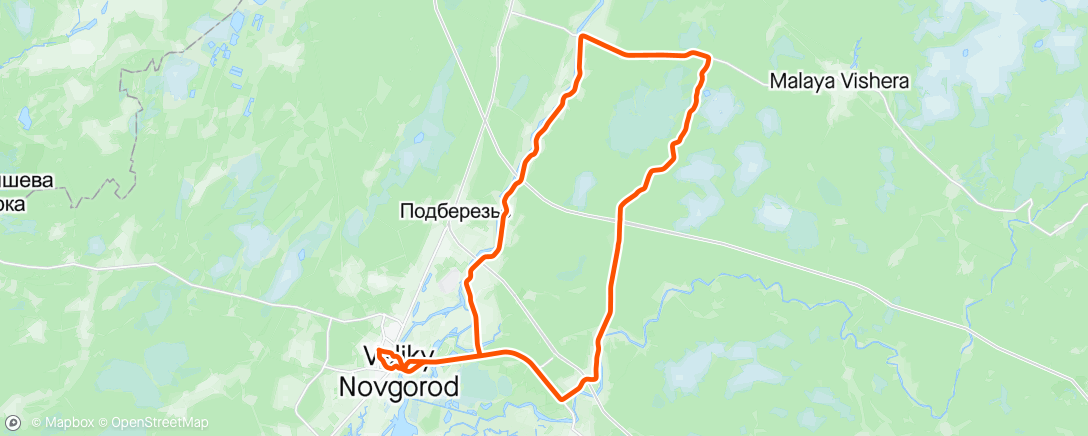 Map of the activity, ТдС