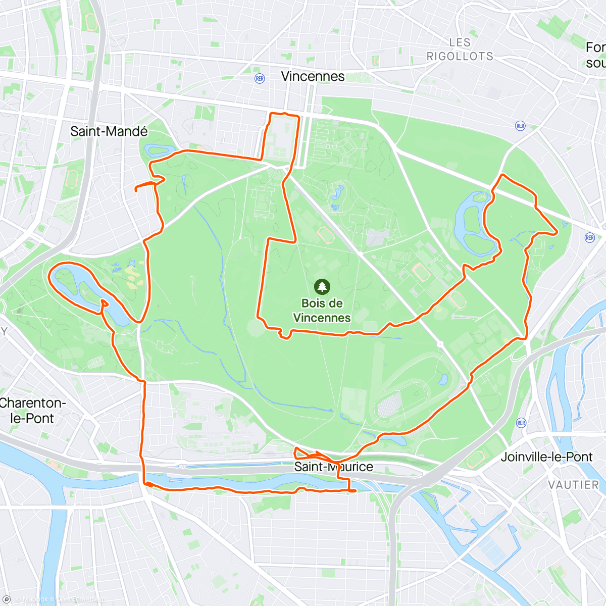 Map of the activity, [🏃🏻‍♂️ Présentation du bois à Flo’ 🌳 • J - 5 Kullamannen 🇸🇪☠️] • [🤕]