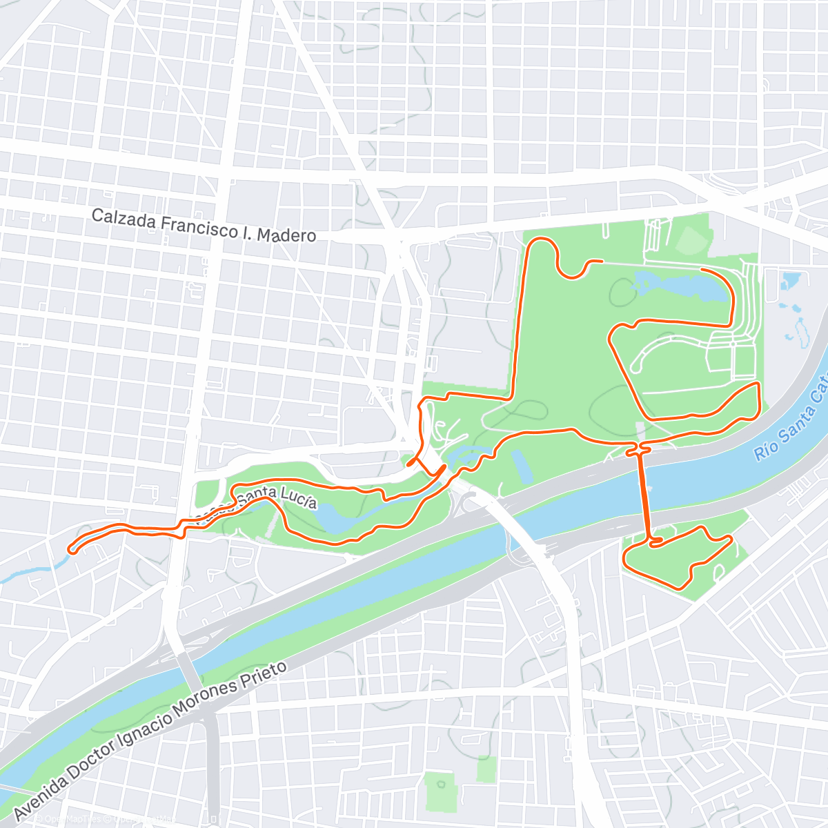 Map of the activity, El reto final