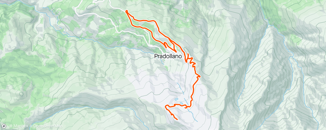 Map of the activity, Day 3, Sierra Nevada, TC 🇪🇸