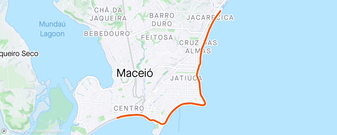 Map of the activity, Projeto 2023/2024 - Maratona do Rio 2024 - T4 - S24