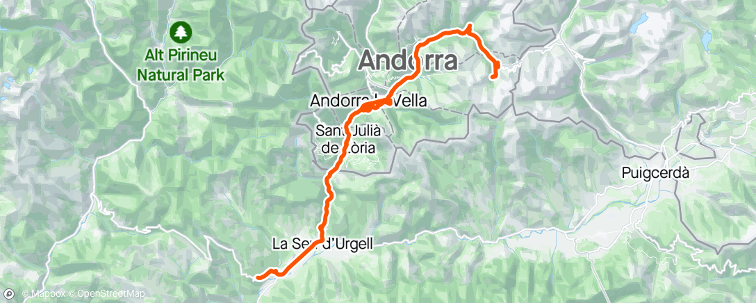 Map of the activity, ⛰️ ANDORRA ⛰️ - Día 14