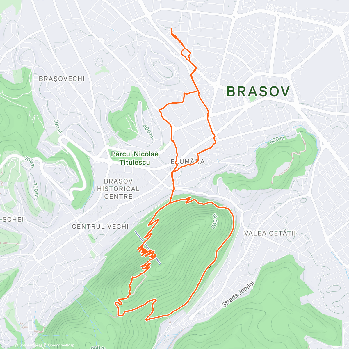 Map of the activity, After 4 days in the fog I finally found the ☀️