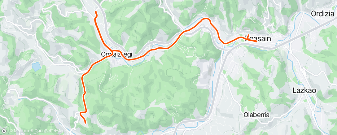 Map of the activity, 🏃🏽‍♂️12km