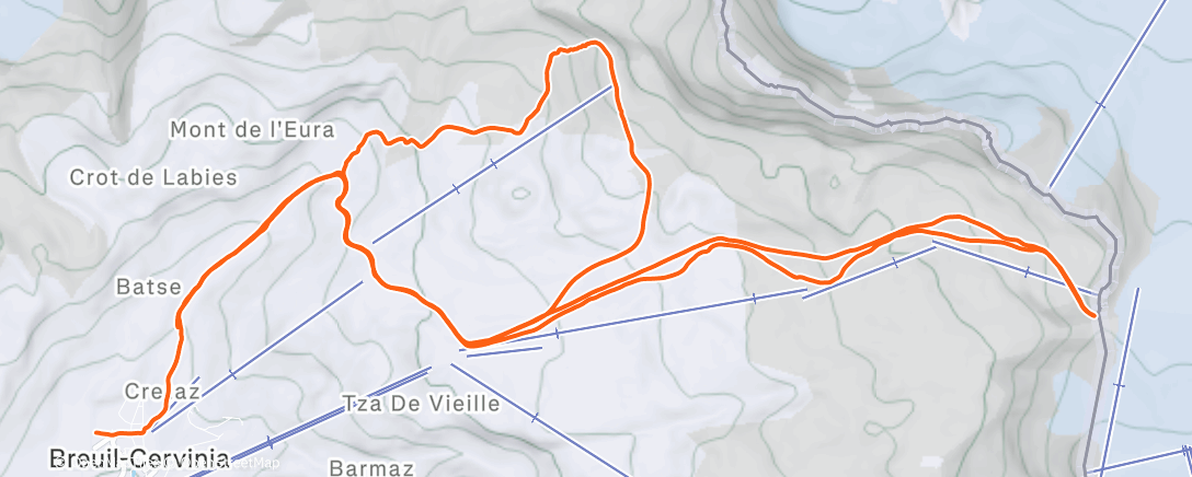 Map of the activity, TRAINING CAMP 🇮🇹