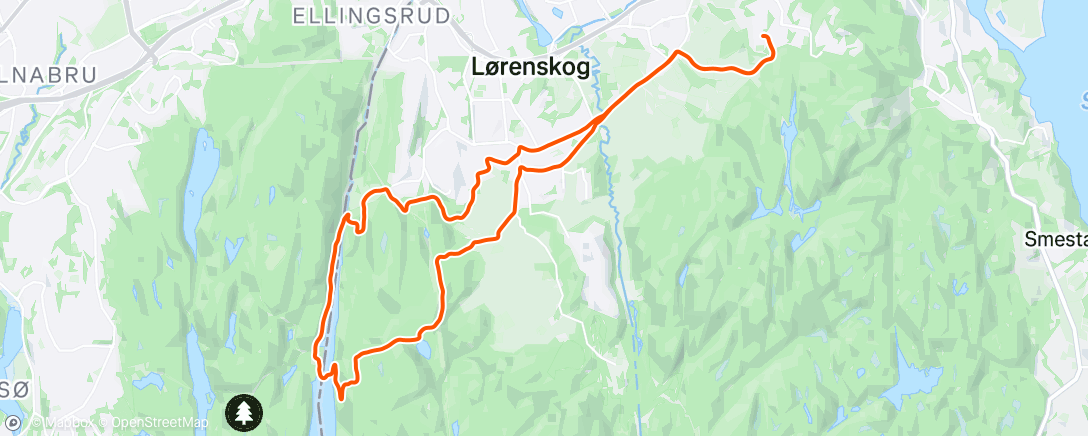 Map of the activity, Mariholtet