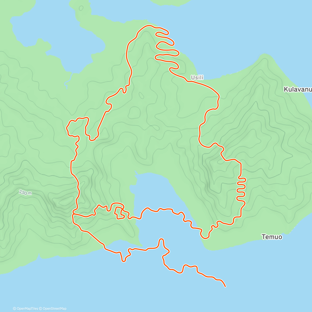 Map of the activity, Zwift - Glyph Heights in Watopia