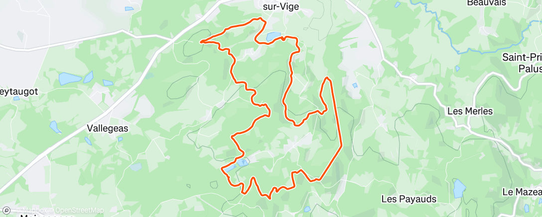 Map of the activity, Trail !!! Reco avec un bon groupe encore👍!!!