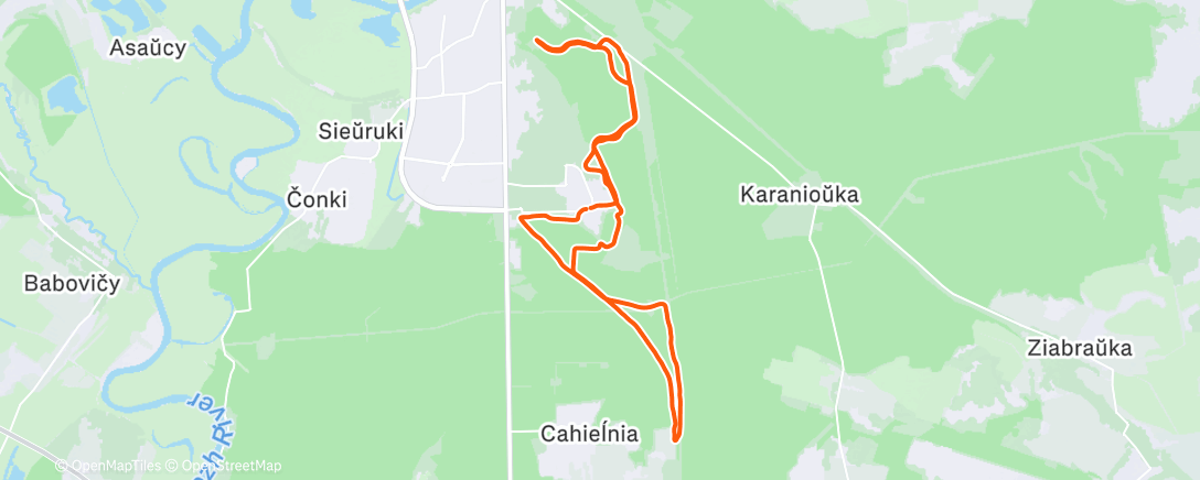 Map of the activity, #RWC27