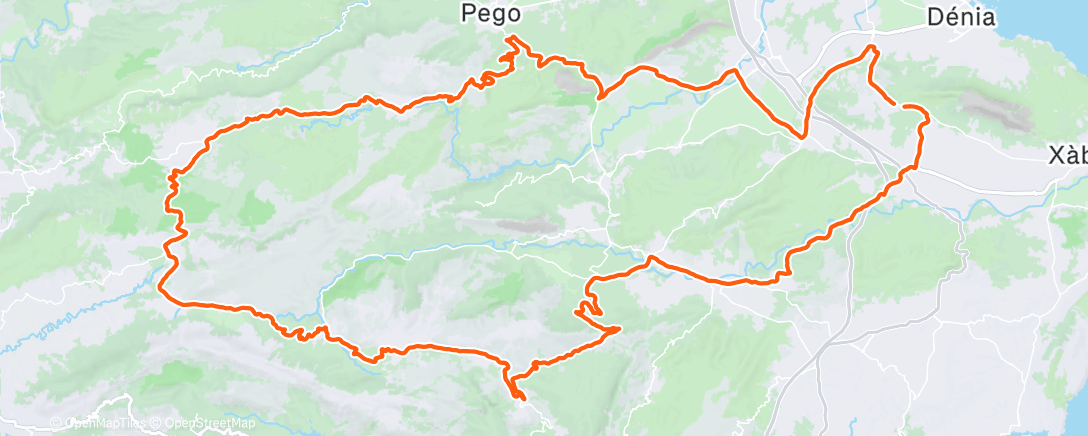 Map of the activity, Den draad