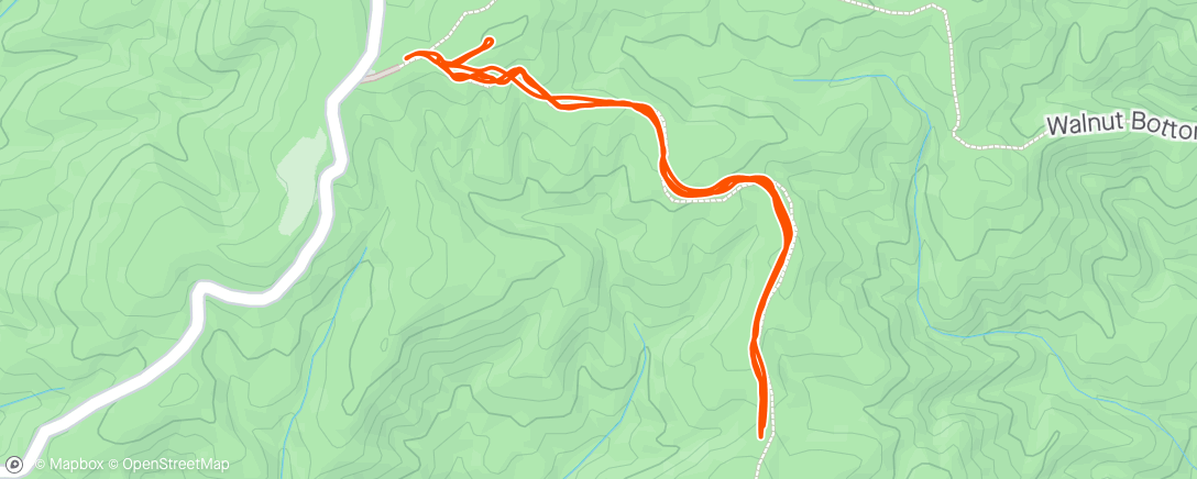 Map of the activity, Getting some singletrack fix