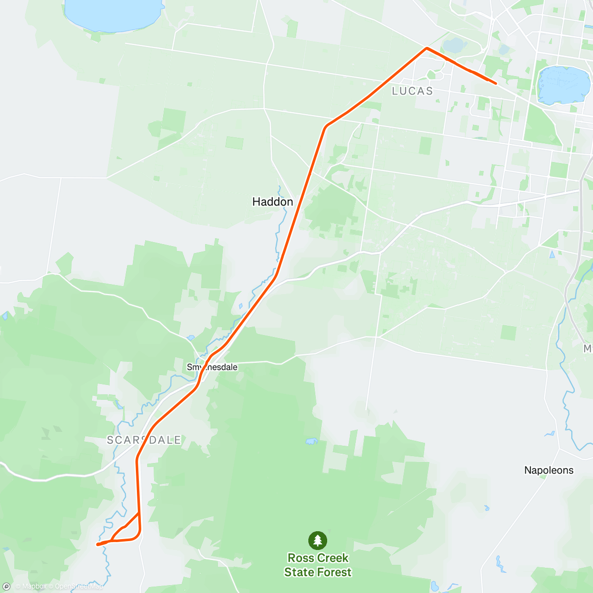 Map of the activity, Bridge and Back 🛤️