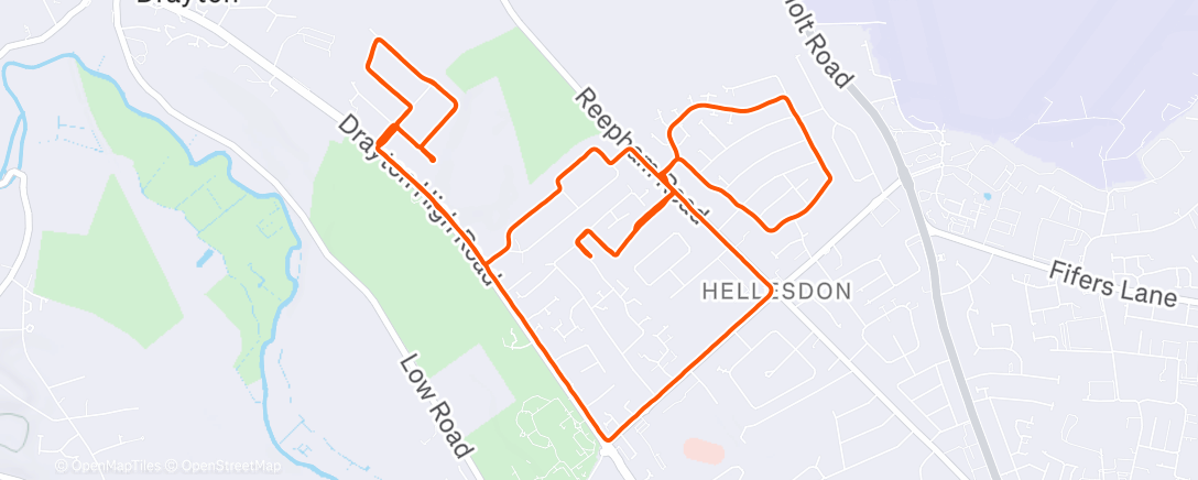 Карта физической активности (Easy 7 ish)