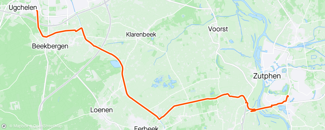 Mapa da atividade, Zutphen