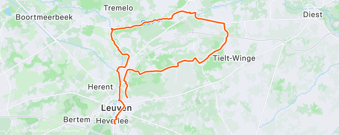 Map of the activity, Coffee with Willem and co