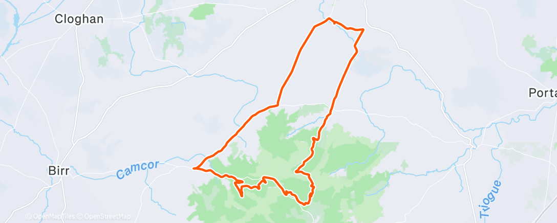 Карта физической активности (Gravel spin)