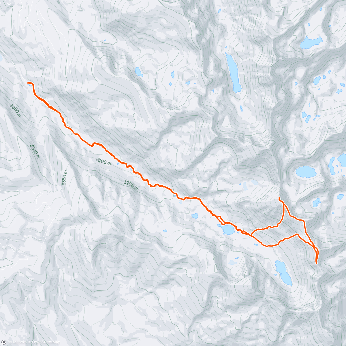 Map of the activity, Pika!