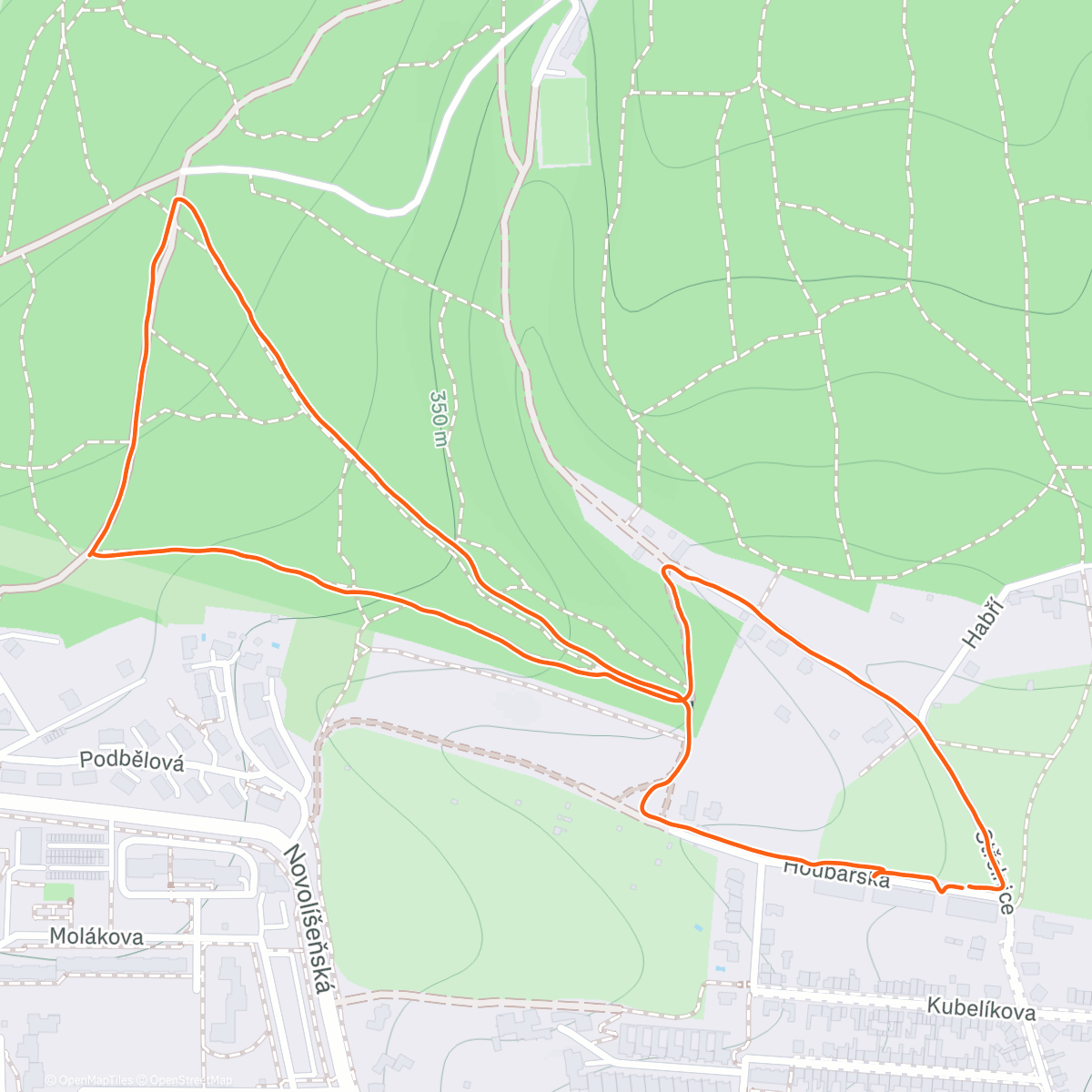 Map of the activity, Do lesa a na slunko