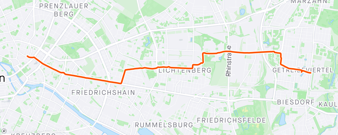 「Fahrt am Nachmittag」活動的地圖