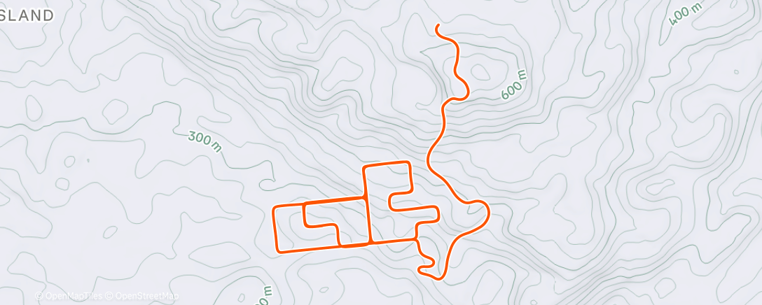Mapa de la actividad (TrainingPeaks Virtual - Free Ride)
