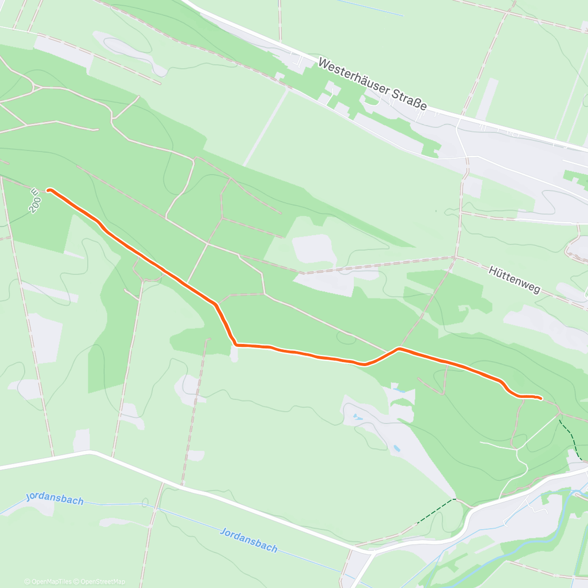 Map of the activity, Quedlinburger Weihnachtslauf 2025