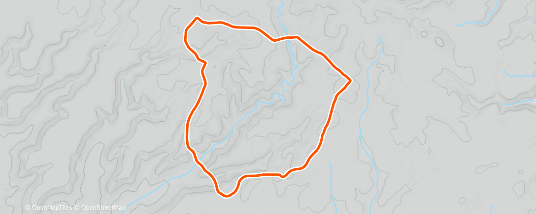 Map of the activity, MyWhoosh - Nomad Trail